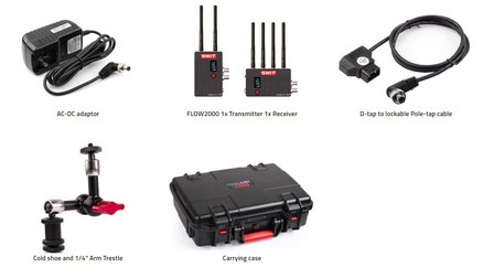 Swit FLOW2000, SDI&amp;HDMI 600m Wireless System, DFS Comply