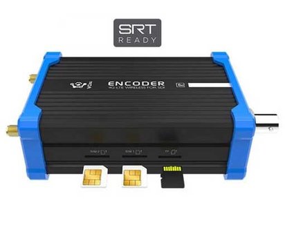 Huur Portable 4G SRT bonding video encoder met decoder
