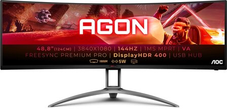 AOC AGON AG493QCX 49&quot; Ultra Wide Full HD 144Hz VA monitor
