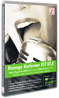 Voxengo Voxformer VST V2.10 o.a. voor EDIUS
