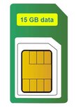 4G 15 Gb data per maand Sim NL 4G 15 Gb data per maand Sim NL