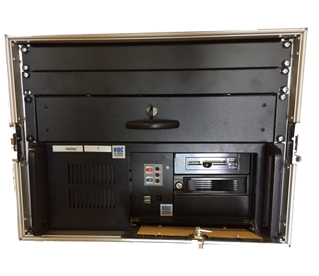 Complete flightcase voor Streamnext systemen